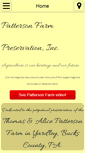 Mobile Screenshot of pattersonfarmpreservation.com